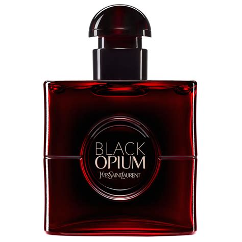 black opium over red perfume.